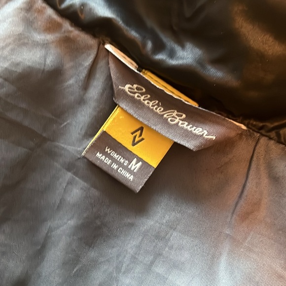 Eddie Bauer lightweight down long puffer jacket - Picture 7 of 9